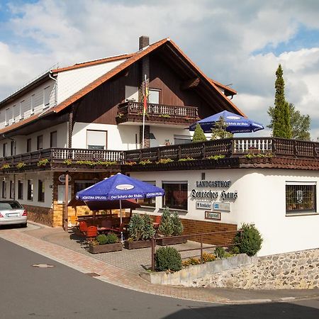 Landgasthof Deutsches Haus Ulmbach Bagian luar foto